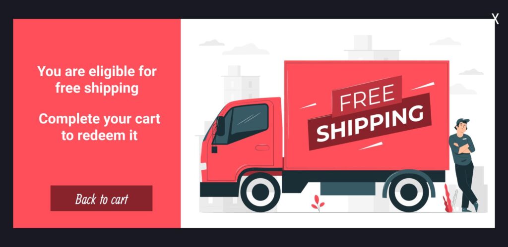Free shipping lead magnet
